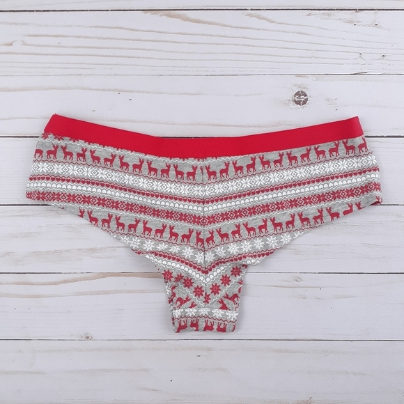 Womens Panties Cheeky Bikini Underwear Red 554 - Picture 2 of 2